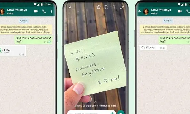 WhatsApp Uji Fitur Pilihan Kualitas Unduh Foto and Video di Indonesia