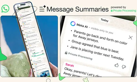 WhatsApp Rilis Fitur Baru, Bisa Rangkum Isi Chat Pakai Meta AI
