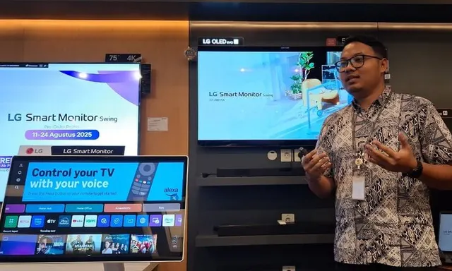 9 Fitur LG Smart Monitor Swing, Layarnya Bisa Diputar!