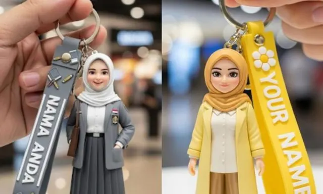 Prompt Ciptakan Foto Jadi Gantungan Kunci dengan Gemini AI dan ChatGPT, Menarik dan Keren