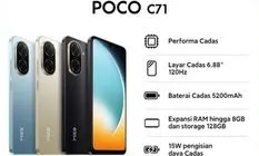 Pembaruan Harga POCO C71 Desember 2025, HP Rp1 Jutaan yang Masih Menggiurkan?