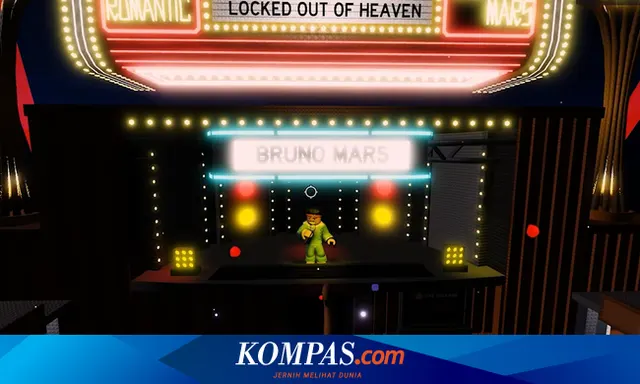 Konser Virtual Bruno Mars di Roblox: Pemanasan Sebelum Tur Dunia