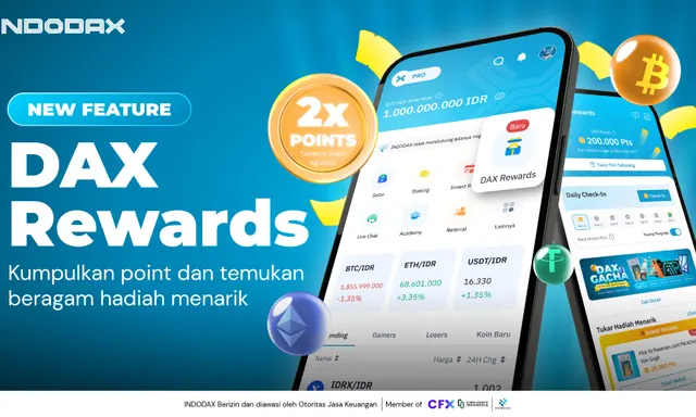 DAX Rewards: Fitur Gamifikasi Inovatif dari INDODAX untuk Pengguna
