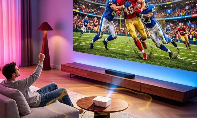 Diskon 35% untuk Proyektor Pintar ELEPHAS Roku TV di Amazon