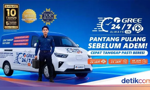 GREE Luncurkan Layanan Pelanggan 24/7 untuk Kenyamanan Maksimal Konsumen