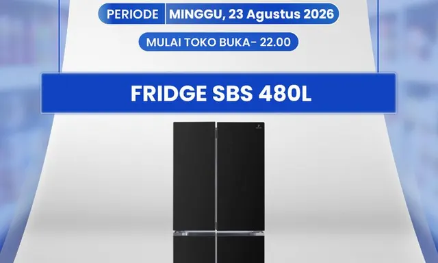 Hemat Jutaan dengan Kulkas Side by Side di Transmart