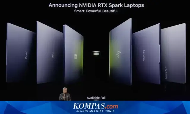 Nvidia RTX Spark Hadir, Ubah Lanskap Laptop dengan Superchip Inovatif