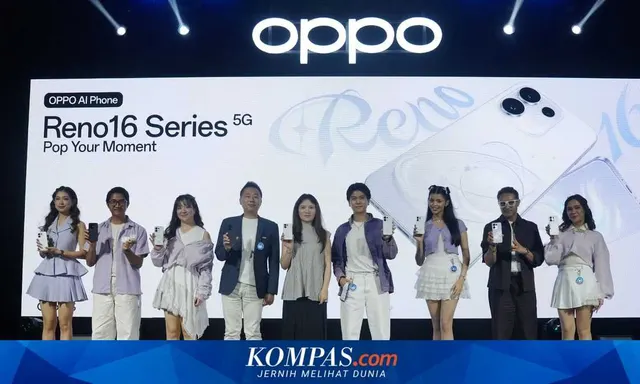 Oppo Launches Reno 16 Series with Advanced Features in Indonesia