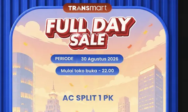 Promo Hemat AC Split 1 PK di Transmart Bulan Ini