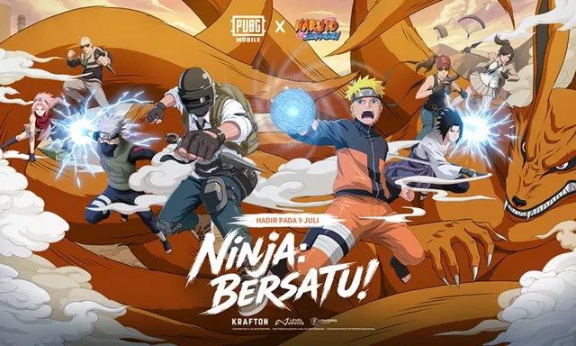 PUBG MOBILE x Naruto Shippuden 2026 Hadirkan Dunia Konoha
