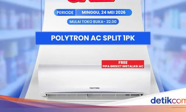 Transmart Gelar Full Day Sale, Diskon Menarik untuk AC Polytron 1 PK
