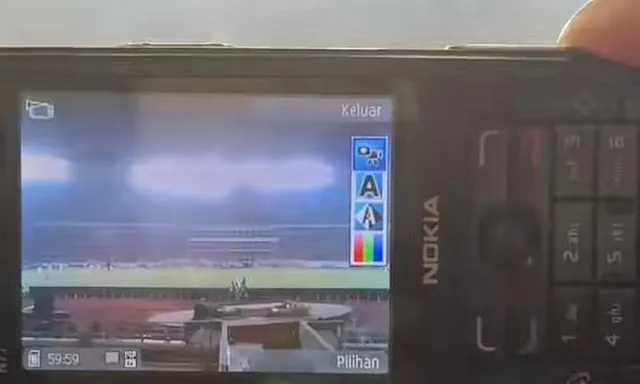 Video Nokia Jadul Rekam Laga Indonesia vs Thailand Bikin Heboh