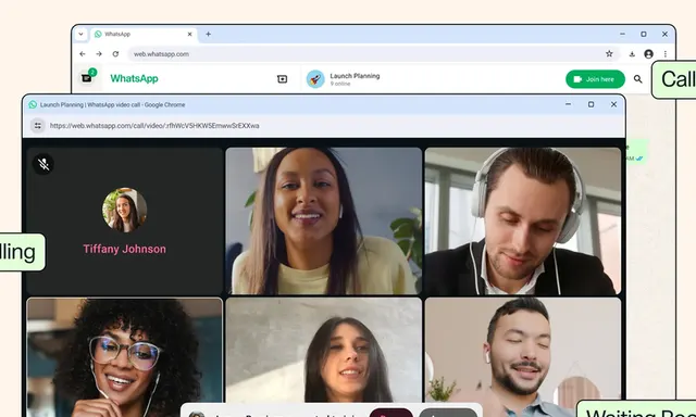 WhatsApp Web Kini Dapat Telepon dan Video Call, Termasuk Grup