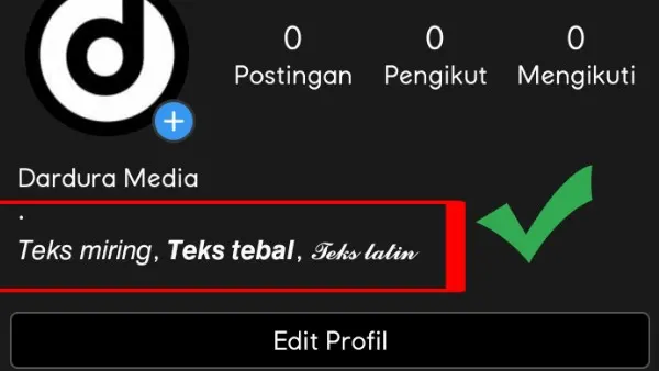 Cara Membuat Tulisan Tebal di IG Terbaru yang Mudah