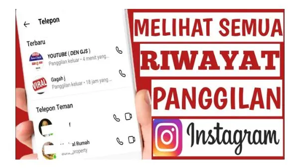 Cara Melihat Log Panggilan di Instagram Terbaru