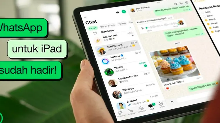 Meta Rilis WhatsApp Khusus iPad: Dukungan for Multi-Perangkat and Apple Pencil