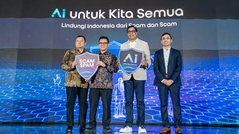 Indosat Rilis Fitur AI Anti Spam dan Scam
