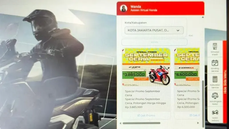Wanda AI: Promo, Pembelian Motor Honda, Lokasi Servis, dan Tips Perawatan