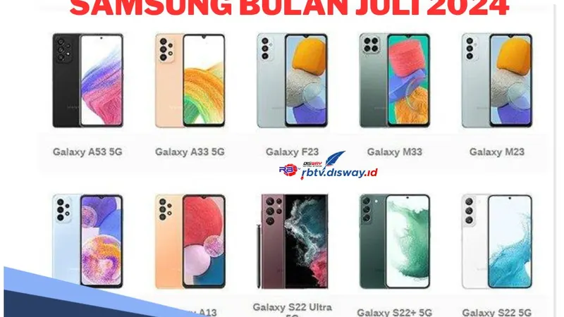 Daftar Harga HP Samsung September 2025: Mulai Rp2 Jutaan hingga Rp34 Jutaan, Cek Spesifikasinya