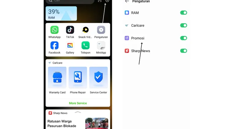 Cara Menghapus Iklan Mengganggu di HP Infinix