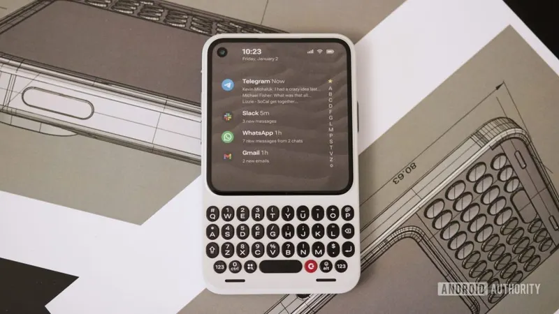 Clicks Hadirkan Smartphone Android Bergaya BlackBerry yang Menarik dan Unik