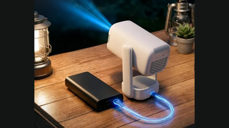 Aurzen EAZZE D1 Air: Proyektor Portabel Terjangkau untuk Hiburan Praktis