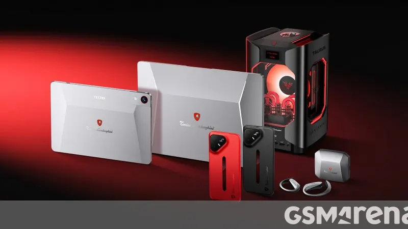 Kolaborasi Tecno dan Tonino Lamborghini Ciptakan Produk Teknologi Mewah