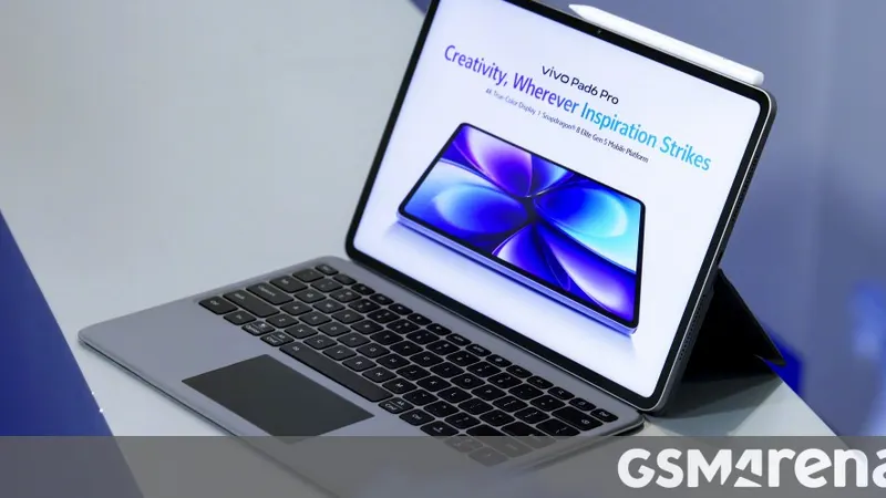 Vivo Pad6 Pro Hadir dengan Layar 4K Pertama di Dunia