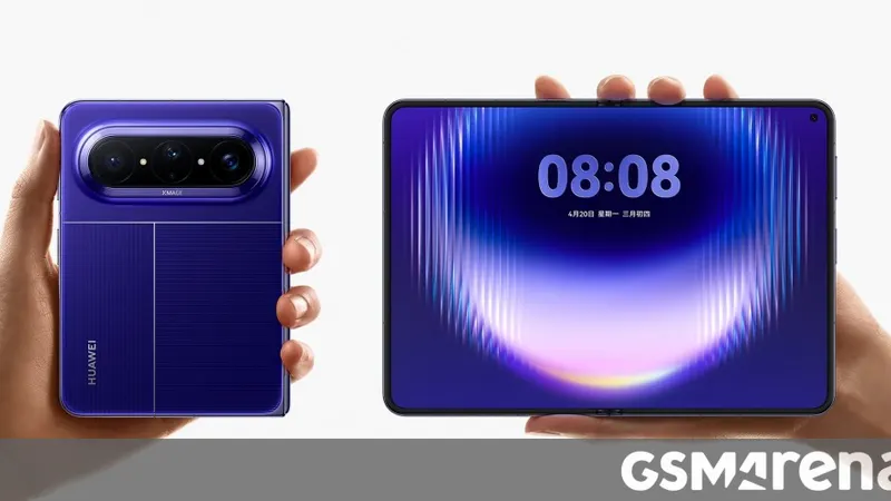 Huawei Pura X Max: Smartphone Lipat Inovatif Siap Diluncurkan di China