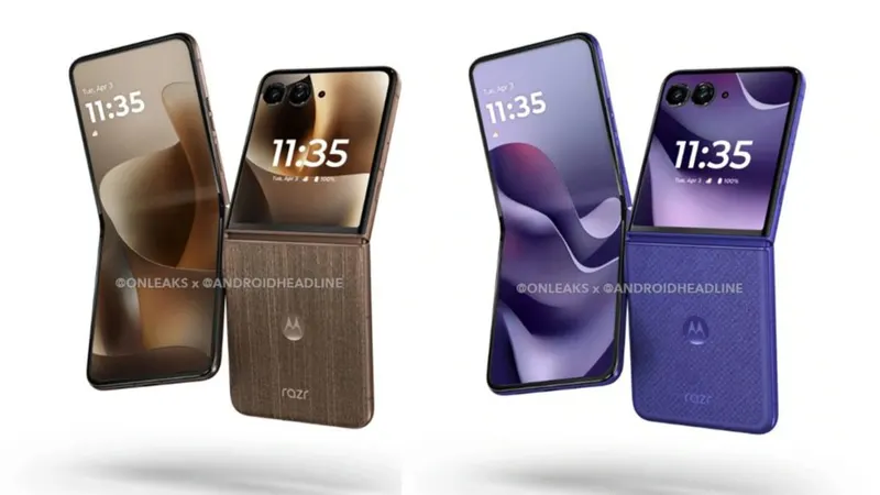 Motorola Razr Ultra 2026 Tampilkan Desain dan Warna Baru yang Menarik
