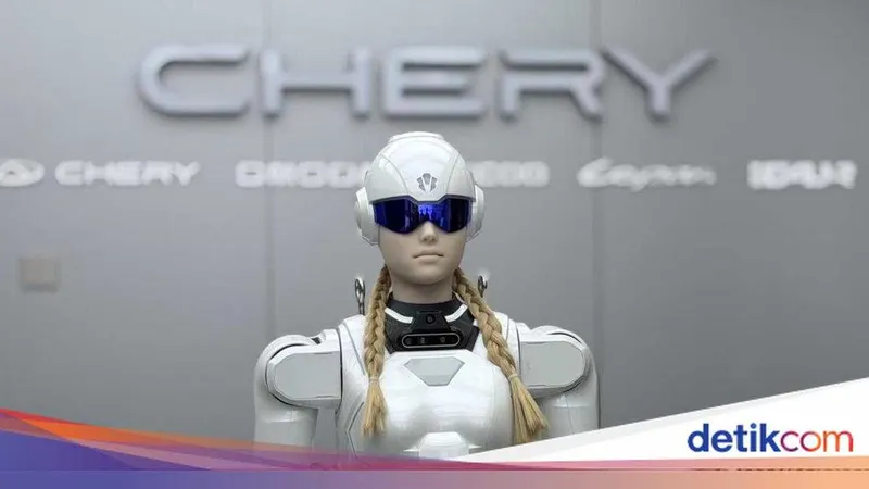 Chery Luncurkan Robot Humanoid AiMOGA untuk Inovasi di Indonesia