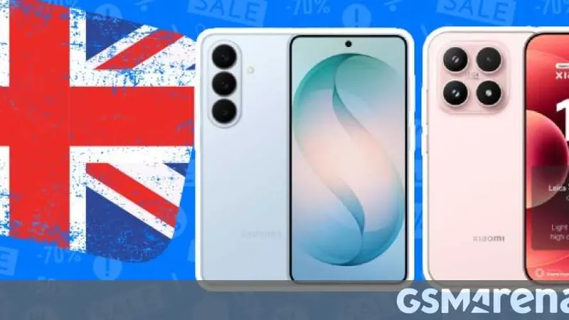 Amazon UK Prime Day Discounts for Galaxy S26 and Xiaomi 17