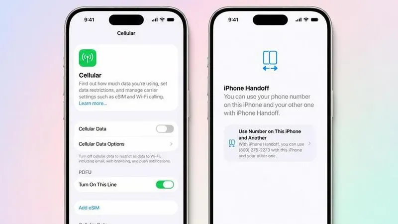Fitur iPhone Handoff di iOS 27, Satu Nomor untuk Dua iPhone
