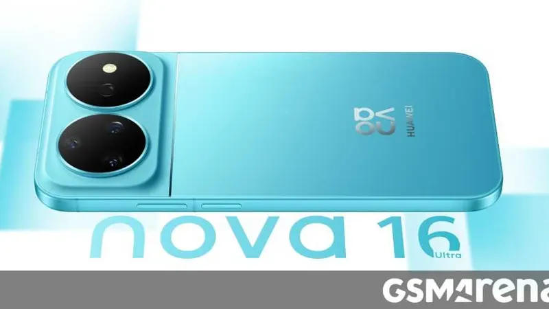 Huawei Nova 16 Ultra Meluncur dengan Kamera 200MP dan Baterai Besar