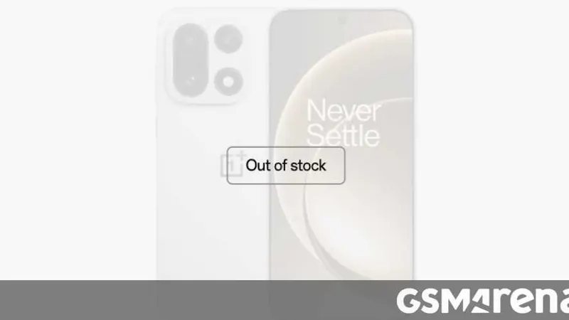 OnePlus Faces Stock Issues in Key Market