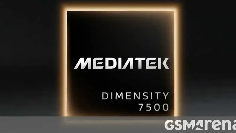 MediaTek Luncurkan Dimensity 7500 untuk Ponsel Menengah yang Lebih Canggih