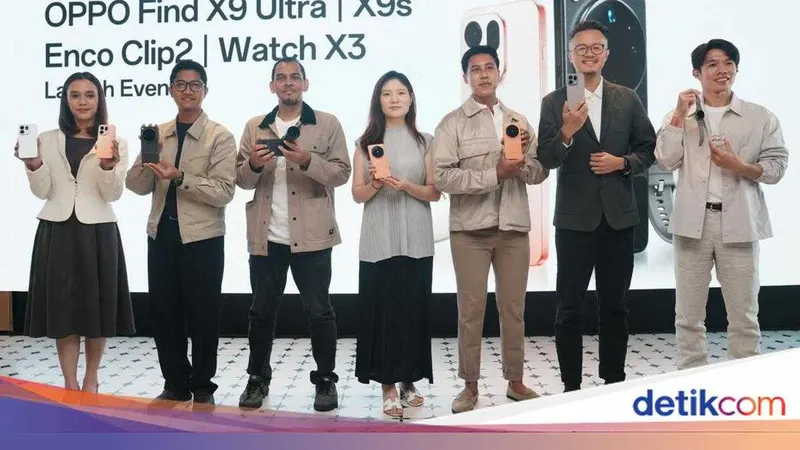 OPPO Resmi Luncurkan Find X9 Ultra dan Find X9s di Indonesia