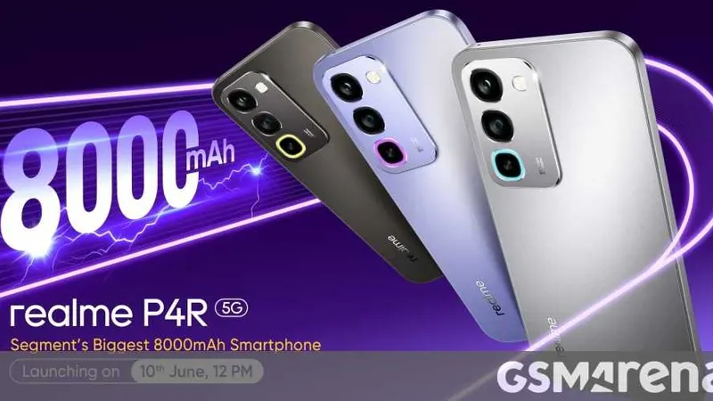 Realme P4R Hadir dengan Spesifikasi Canggih dan Desain Menarik