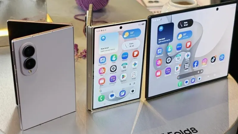 Review Galaxy Z Fold 8, Desain Baru yang Memikat