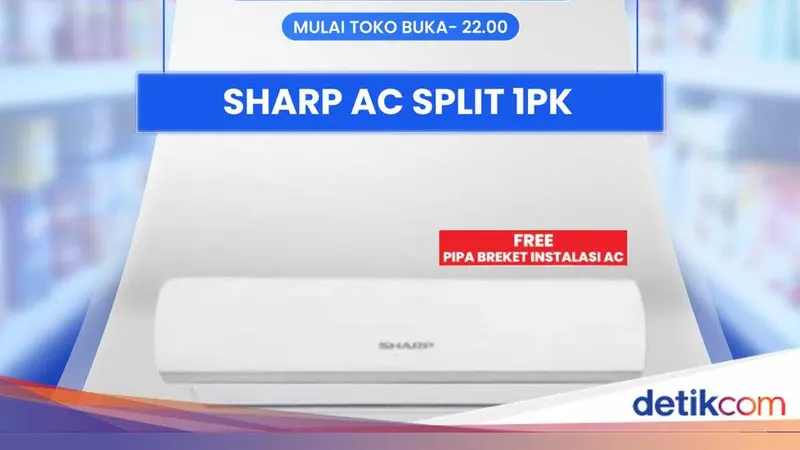 Transmart Holds Full Day Sale, Big Discount on Sharp 1 PK AC