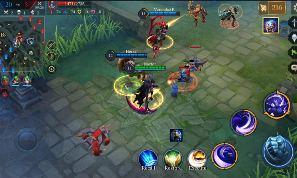 tips menang bermain aov