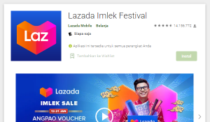 Buka Aplikasi Lazada