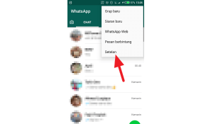 Silahkan untuk Menuju Pada Menu Setelan