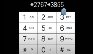 Reset dengan Kode HP