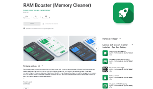 Menggunakan Aplikasi RAM Booster
