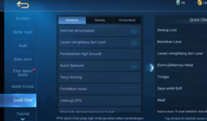 Memilih Percakapan Pribadi