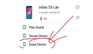 Reset Menggunakan Akun Google