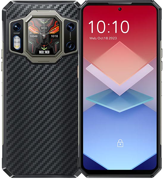 2 Custodie Morbide In Silicone TPU Per Oukitel WP30 PRO, Nero Trasparente, Ultra Sottile