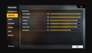 Cara Mengatur Custom Hud FF Gloo Wall Cepat 2 Jari